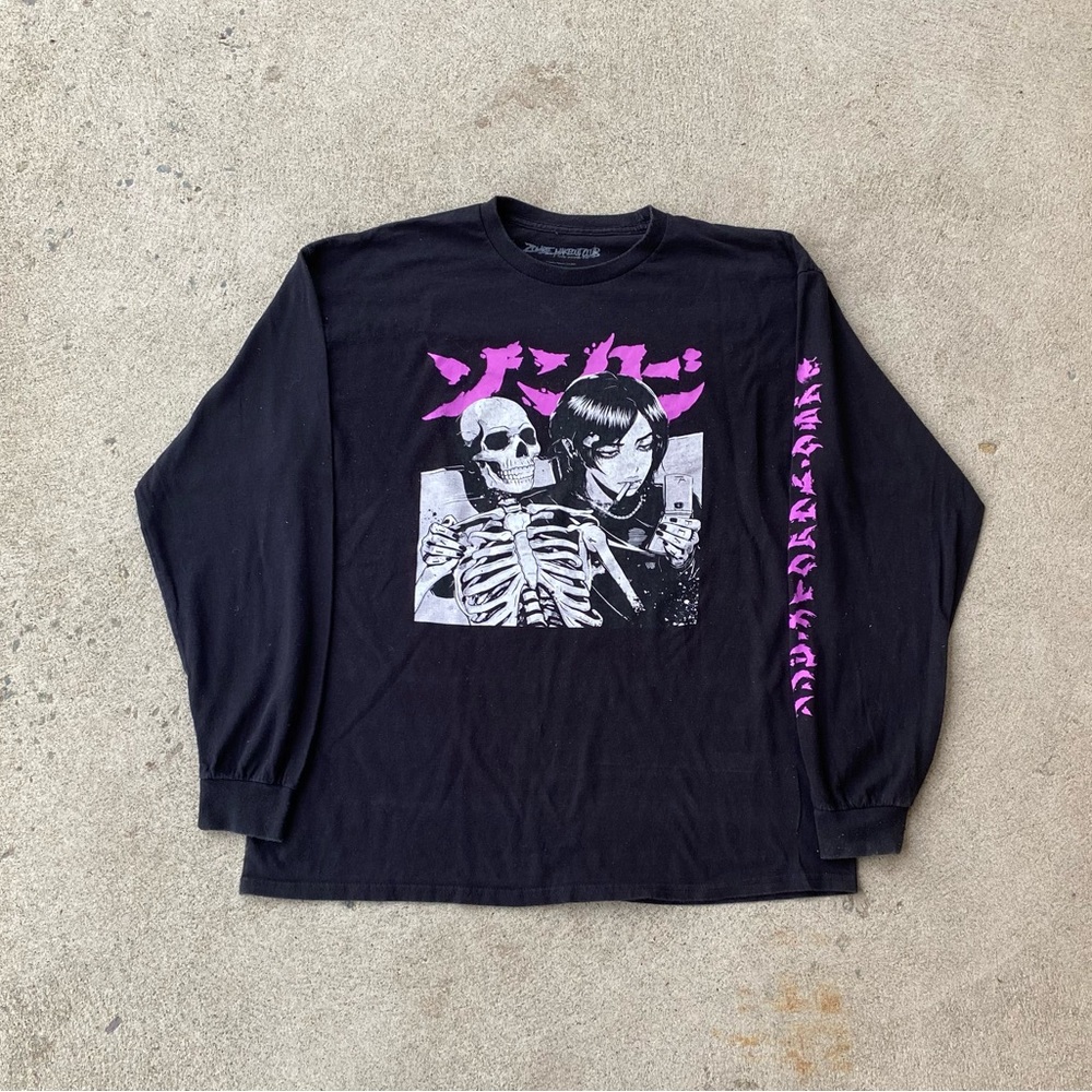 Gothic/Y2k Anime Longsleeve